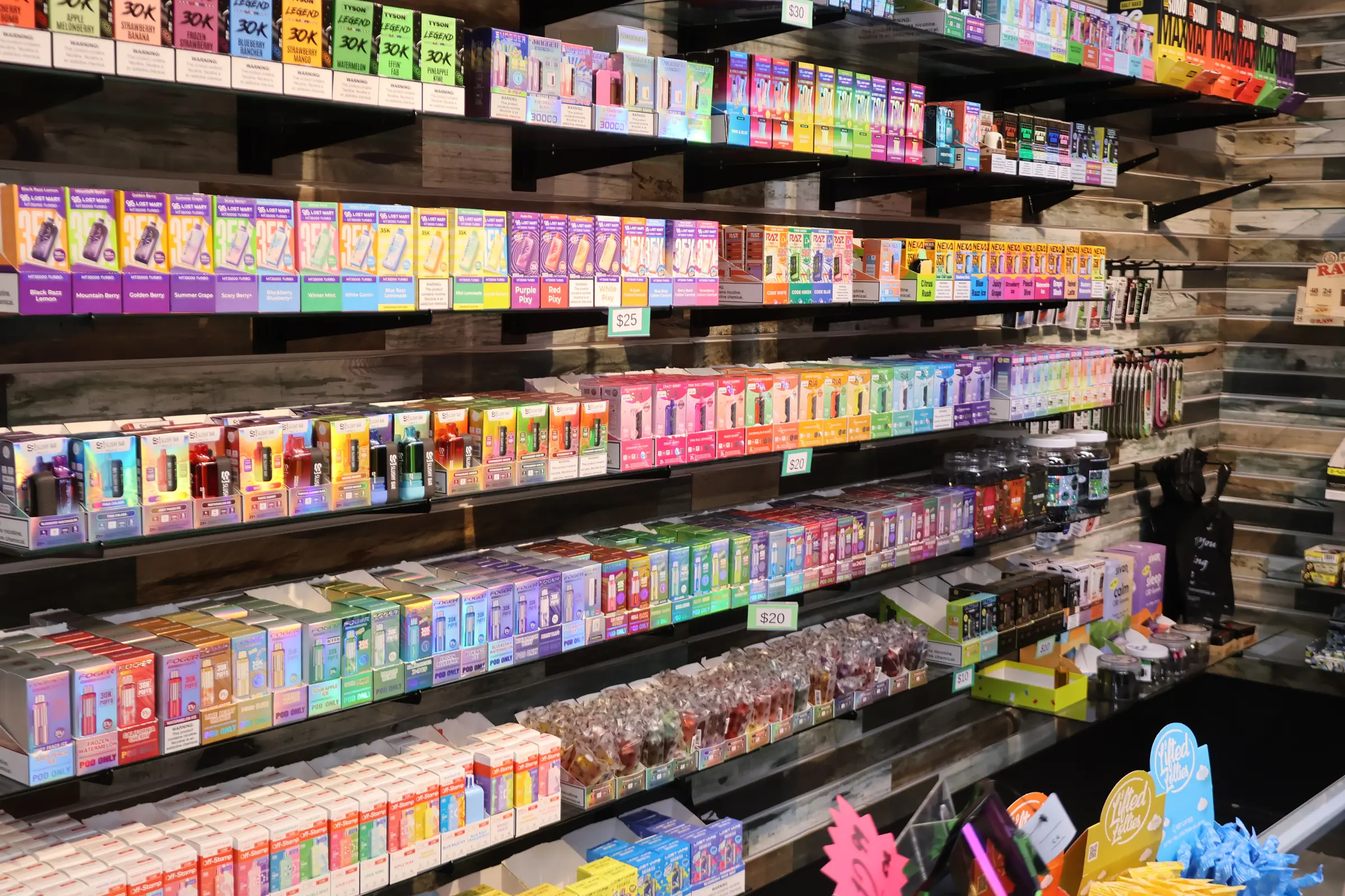 Vapes & E-Cigarettes